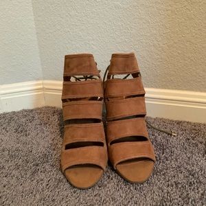 Seychelles lace back heels